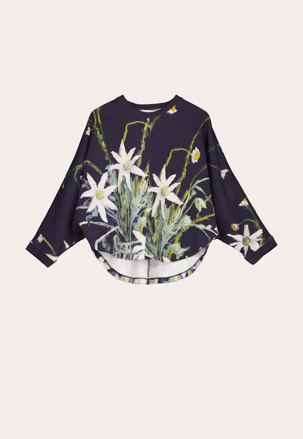 Nancybird Dahlia Batwing Sweat - Still Life