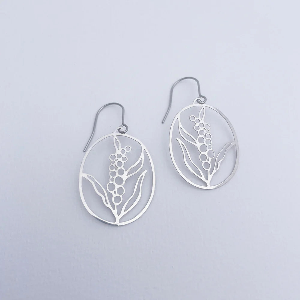 Denz Mini Wattle in Silver