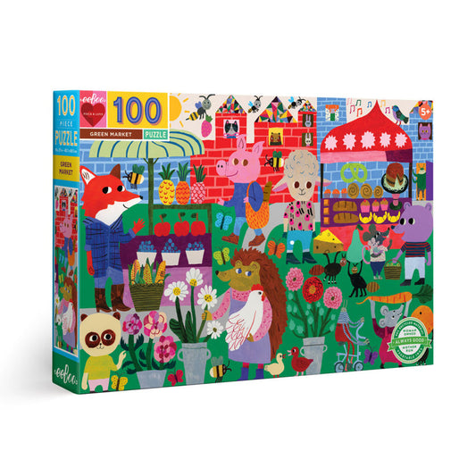 Green Market - 100 piece puzzle
