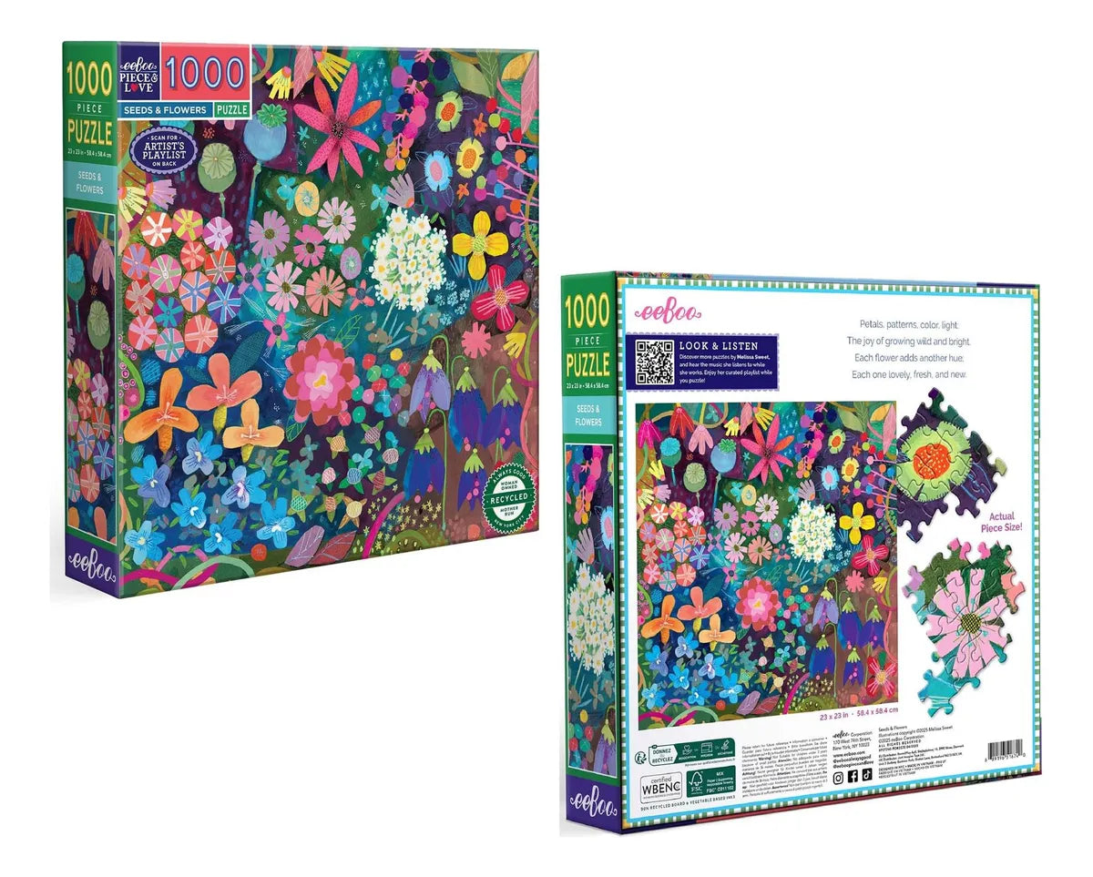 Seeds and Flowers - 1000 piece puzzle
