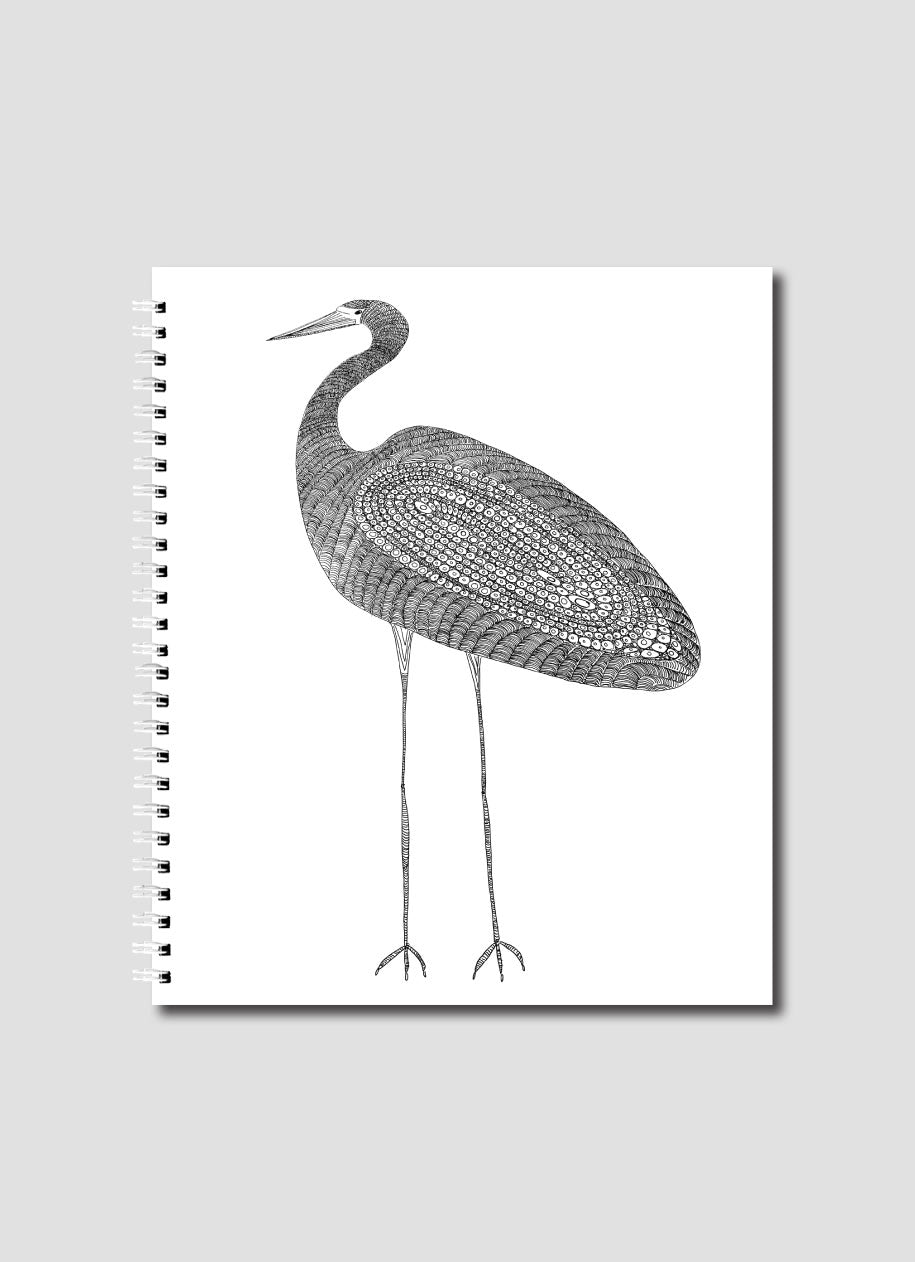 Blue Island Press Small Journal - Heron