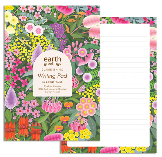 Earth Greetings - A5 Writing Pad - Native Gem