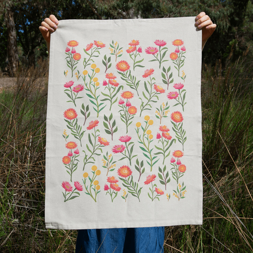 Earth Greetings Everlasting Love Tea Towel