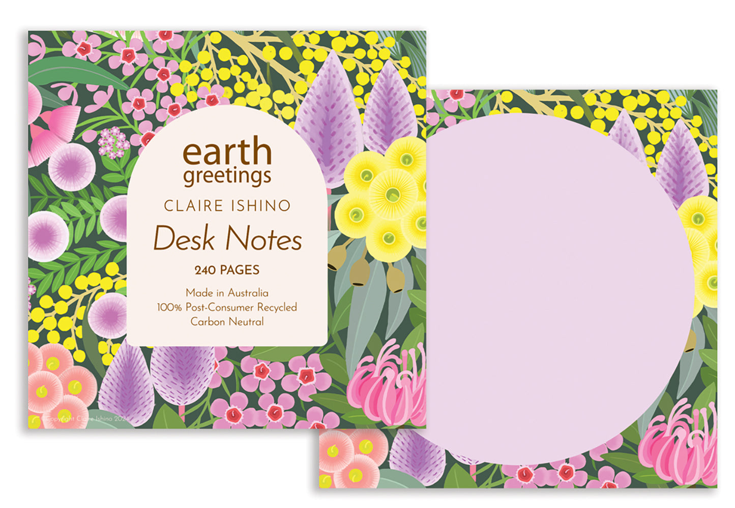 Earth Greetings Desk Notes - Native Gems