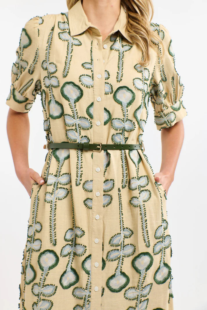 365 Days Eden Embroidered Dress
