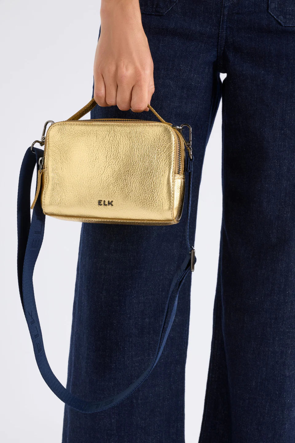 Elk Dayna Small Crossbody - Gold