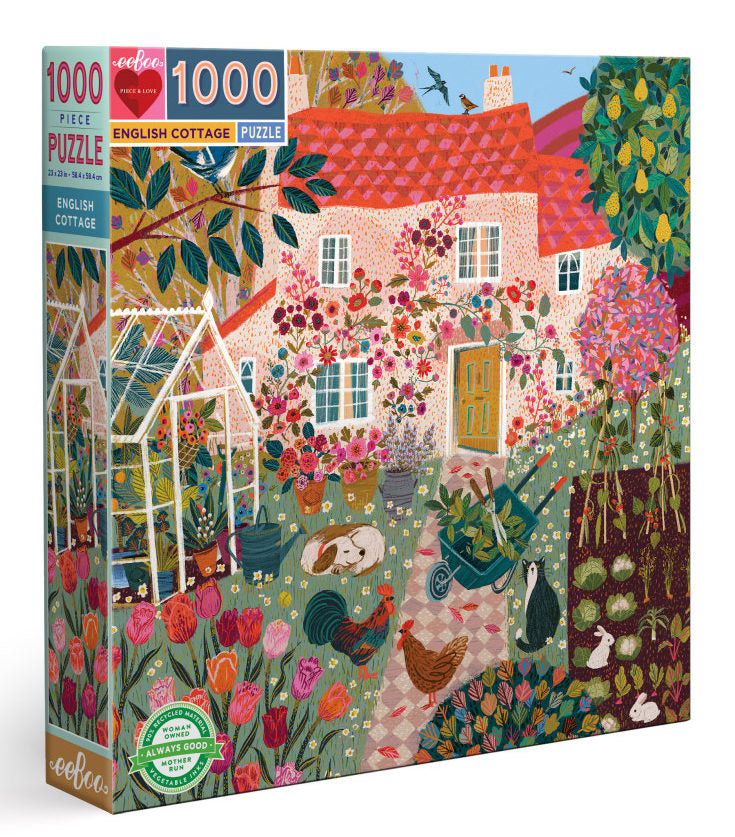 English Cottage - 1000 piece puzzle