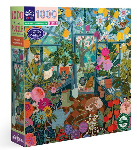 English Greenhouse - 1000 piece puzzle