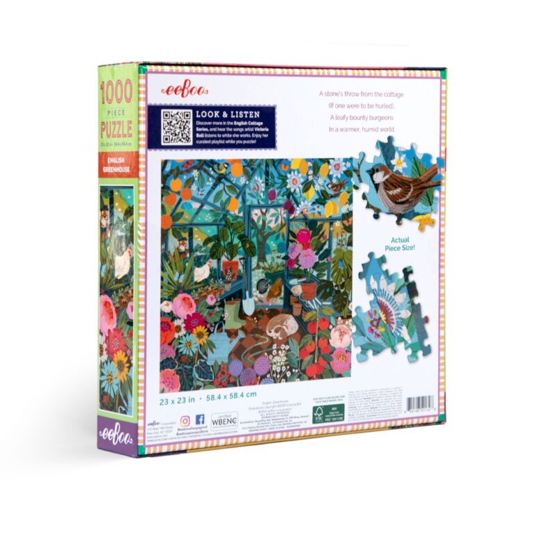 English Greenhouse - 1000 piece puzzle