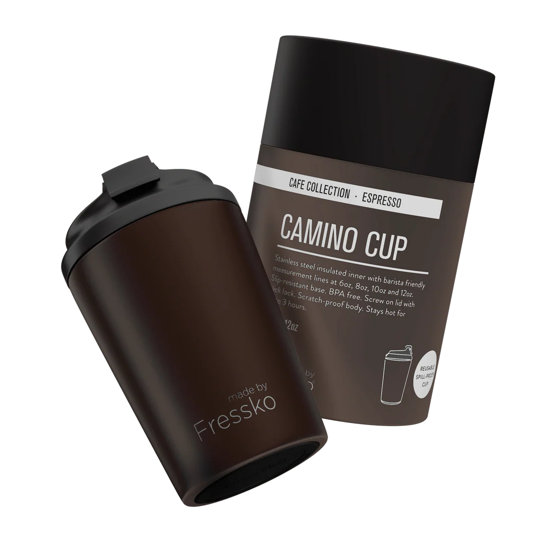 Fressko Ceramic Camino 12 oz- Espresso