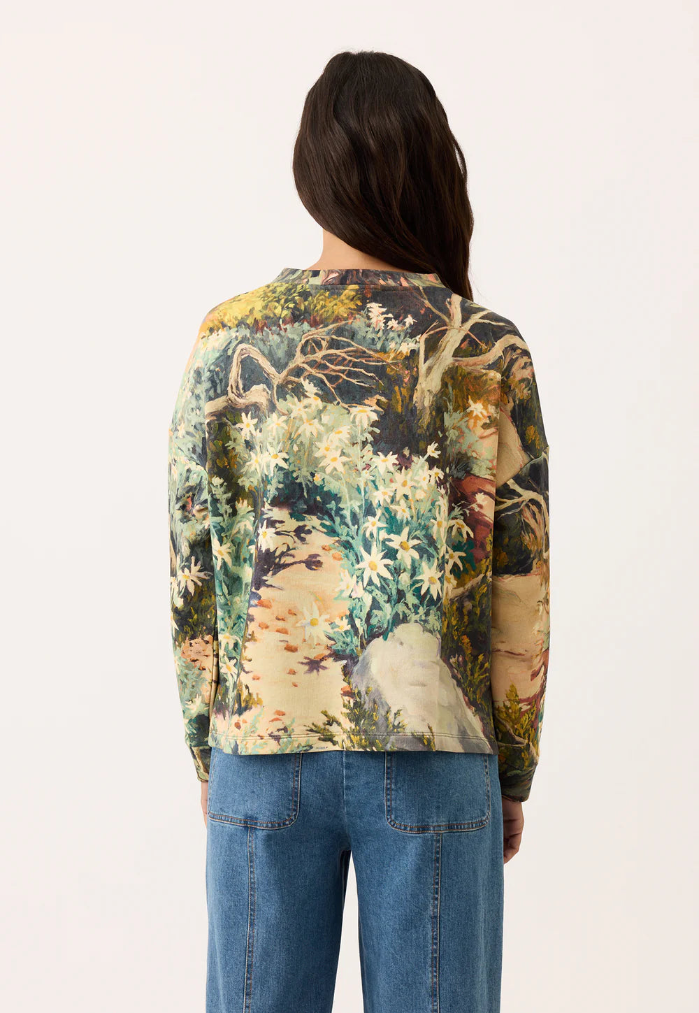 Nancybird Eva Sweatshirt - Flannel Flower