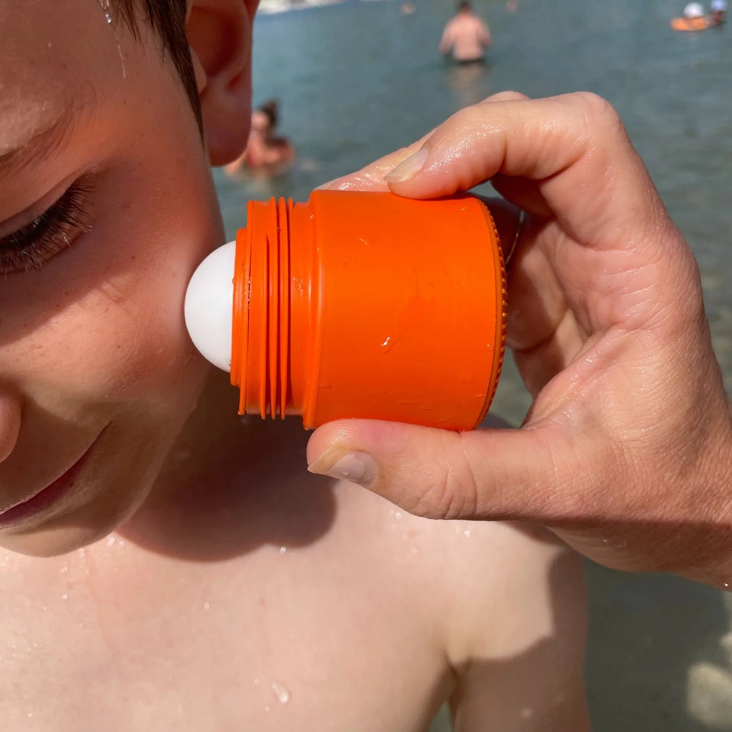 Solmates Refillable Sunscreen Applicator - Desert Orange