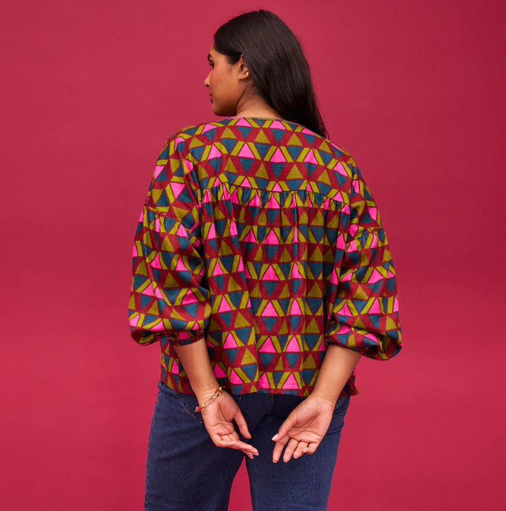 Sage x Clare - Pirro Blouse