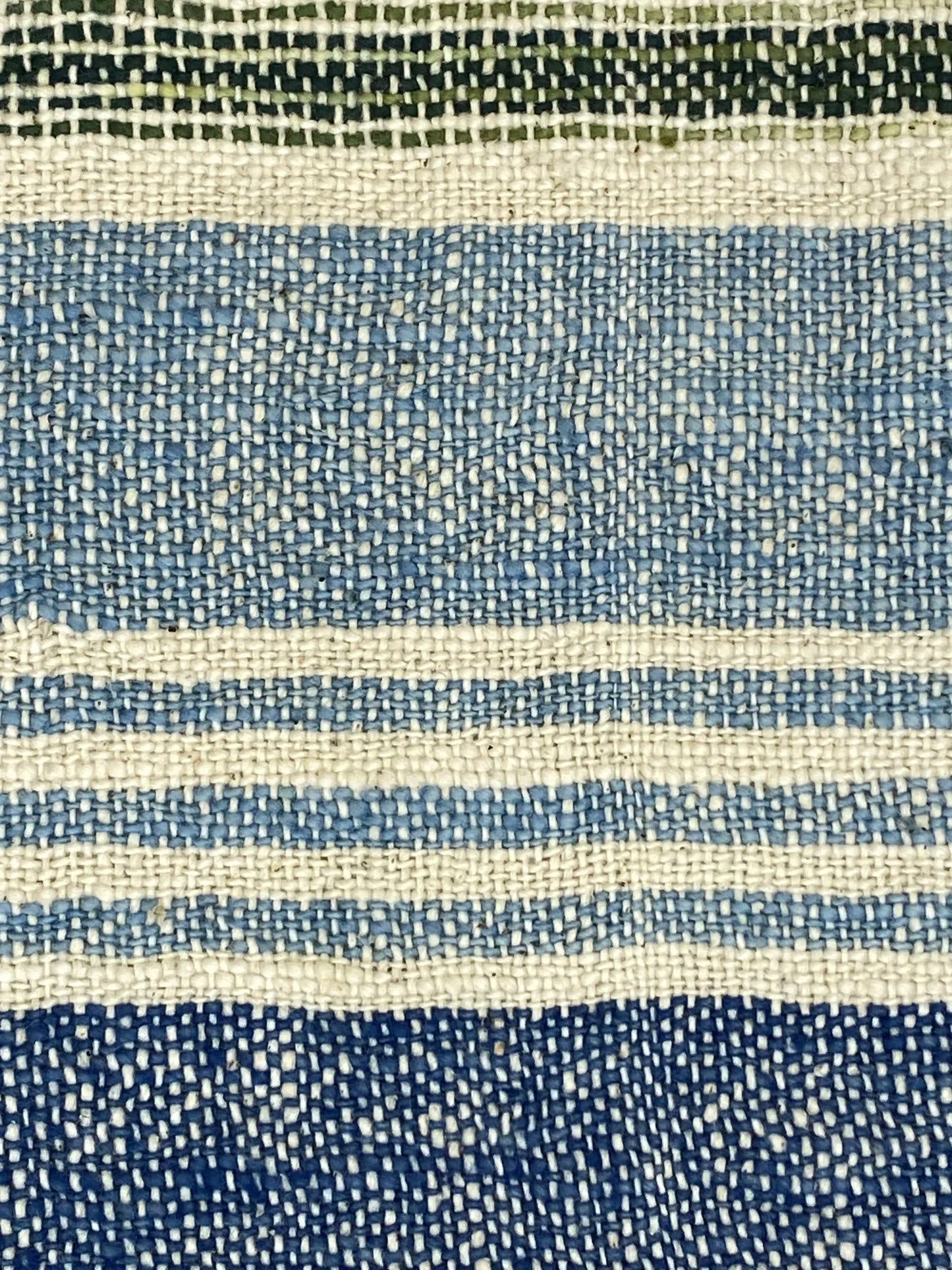 Loom Designs Green & Blue Tea Towel