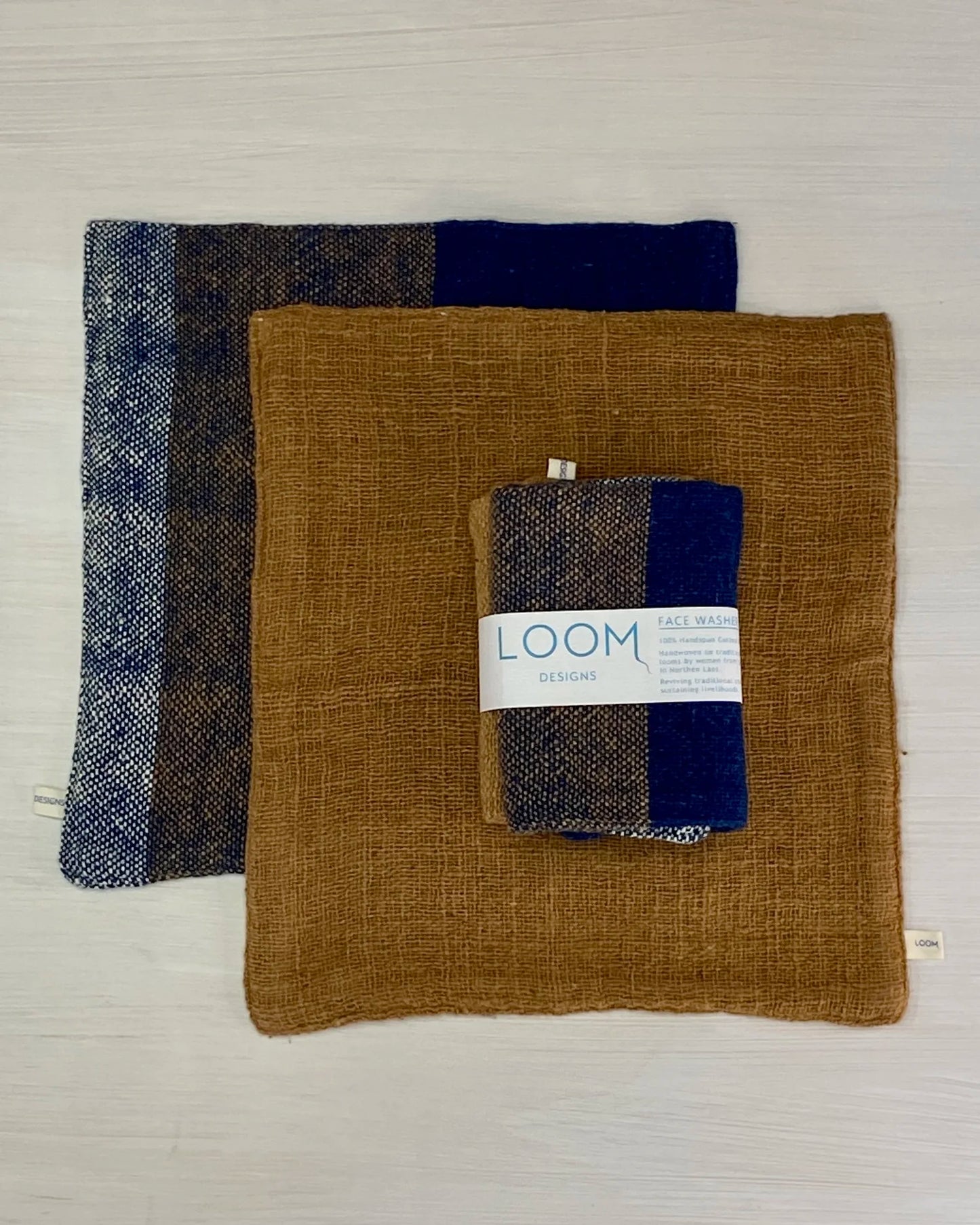 Loom Face Washer Set of 2 - Various Colours