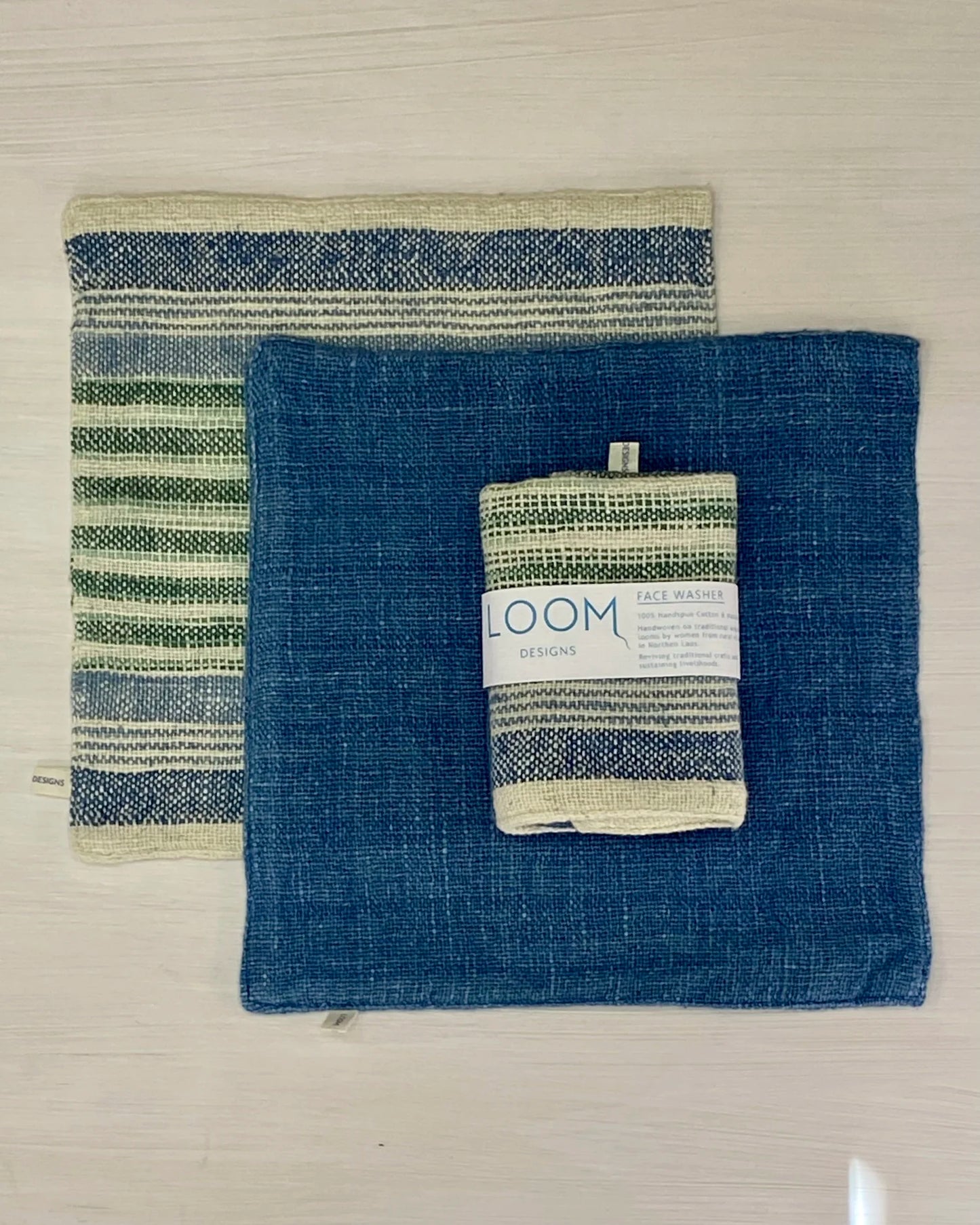 Loom Face Washer Set of 2 - Various Colours