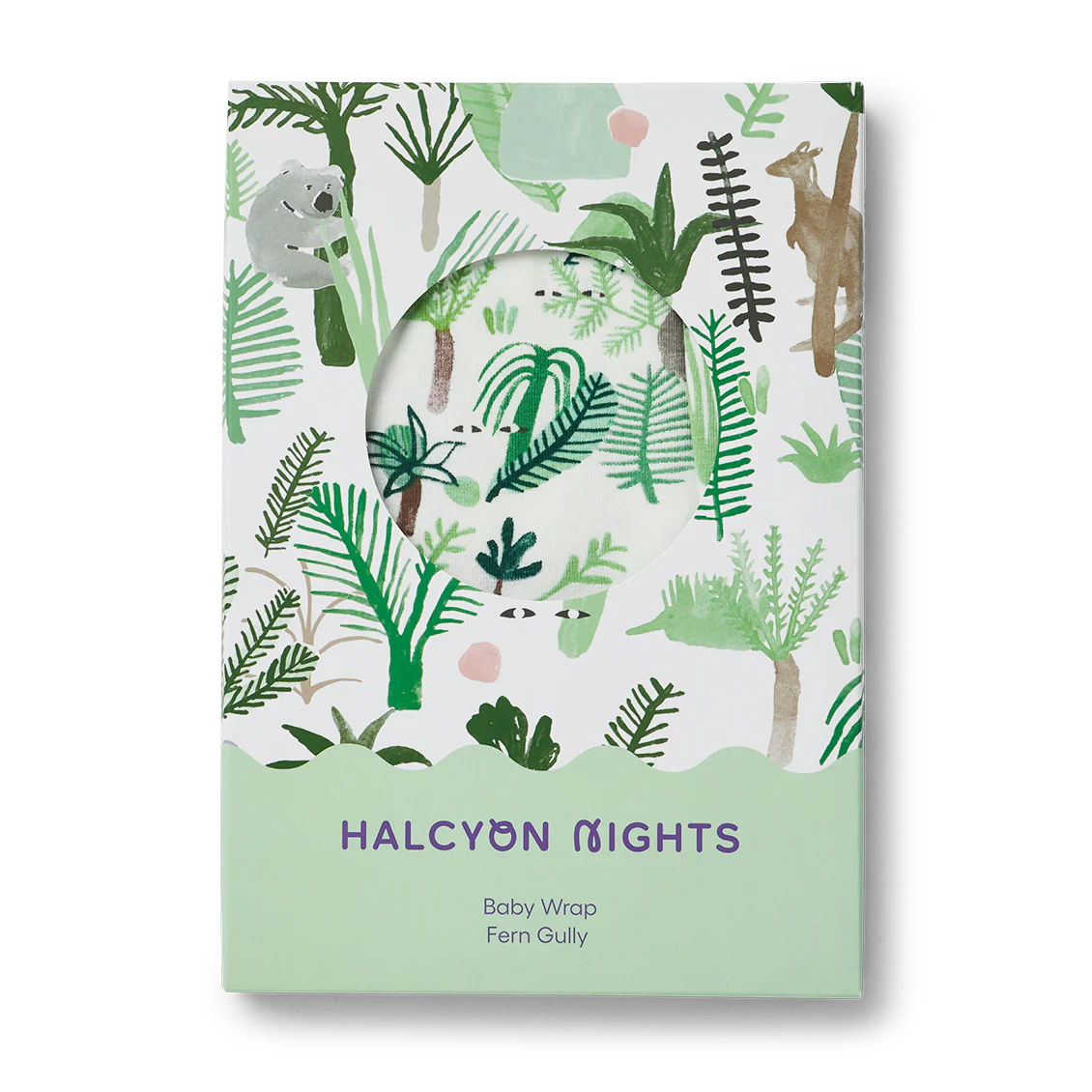 Halcyon Nights Fern Gully Baby Wrap