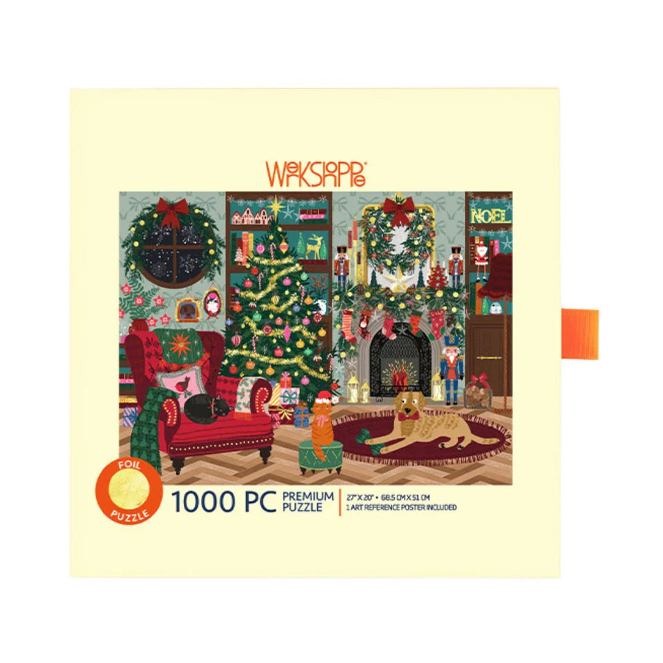 Festive Family Room - 1000 Piece Puzzle