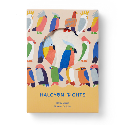 Halcyon Nights Flamin' Galahs Baby Wrap