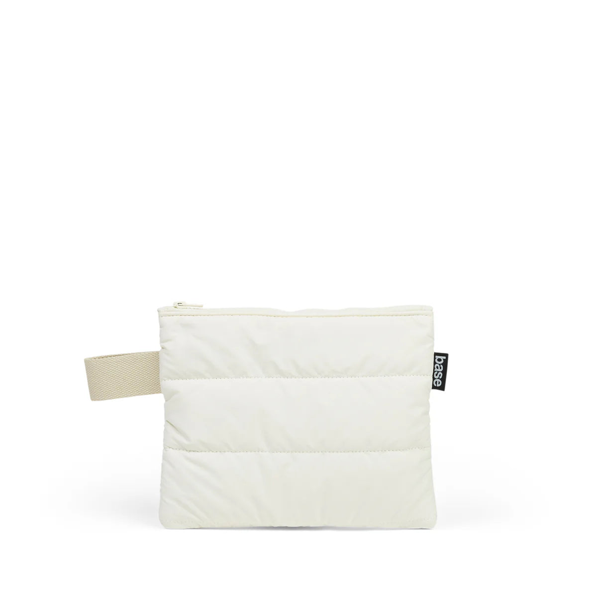 'Flat Base' Clutch - Ecru