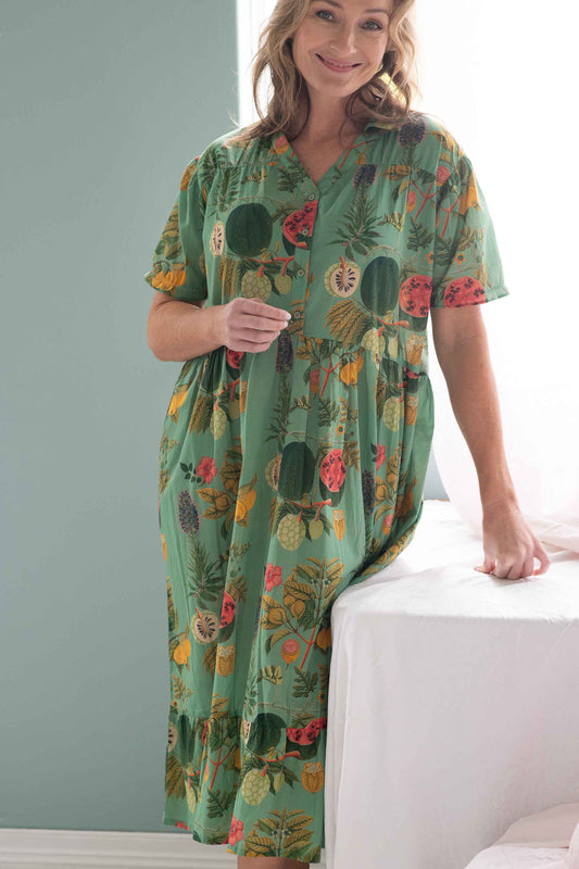 Lazybones 'Tropics' Georgia Dress - Organic Cotton