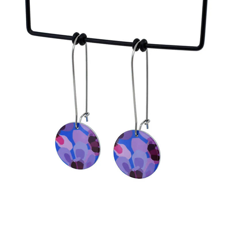 Kitty Came Home - Geraldton Wax small circle earring