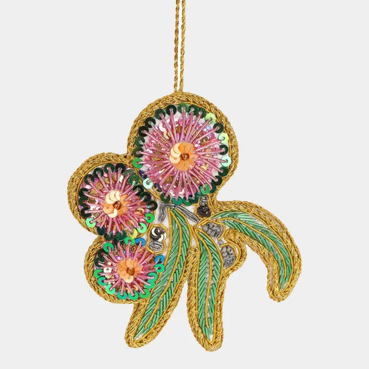 Gumnut Flower Beaded Decoration
