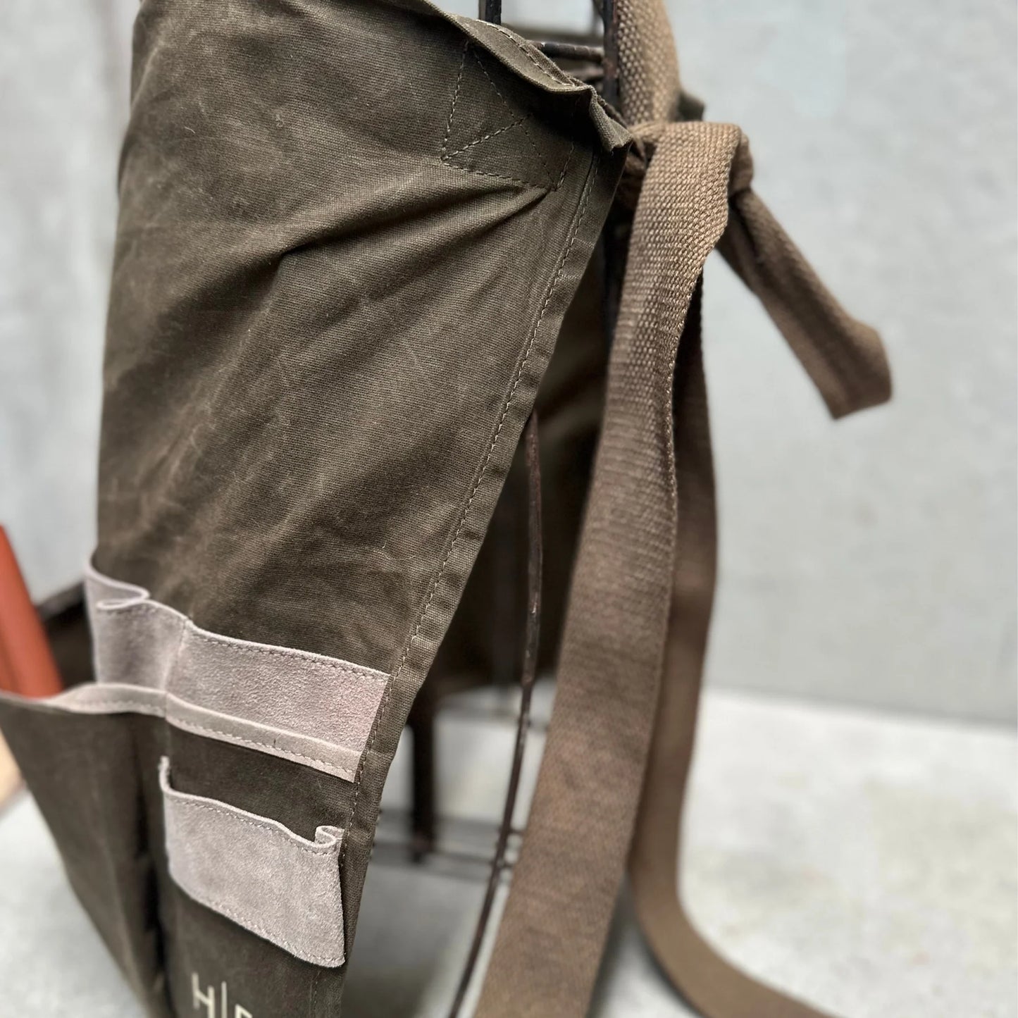 Heaven in Earth Waxed Canvas Half Apron