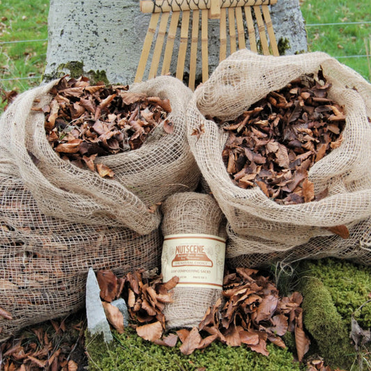 Jute Leaf Sack - Pair