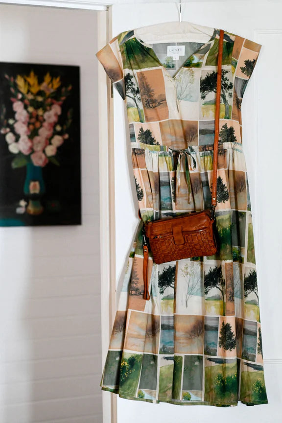 Lazybones 'Nature Study' Heidi Dress - Organic Cotton