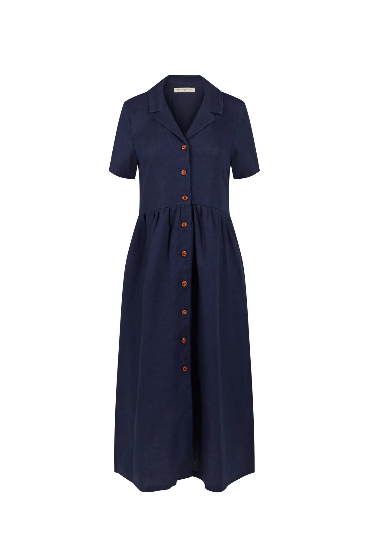 Hemp Clothing Australia Day Dress - Navy