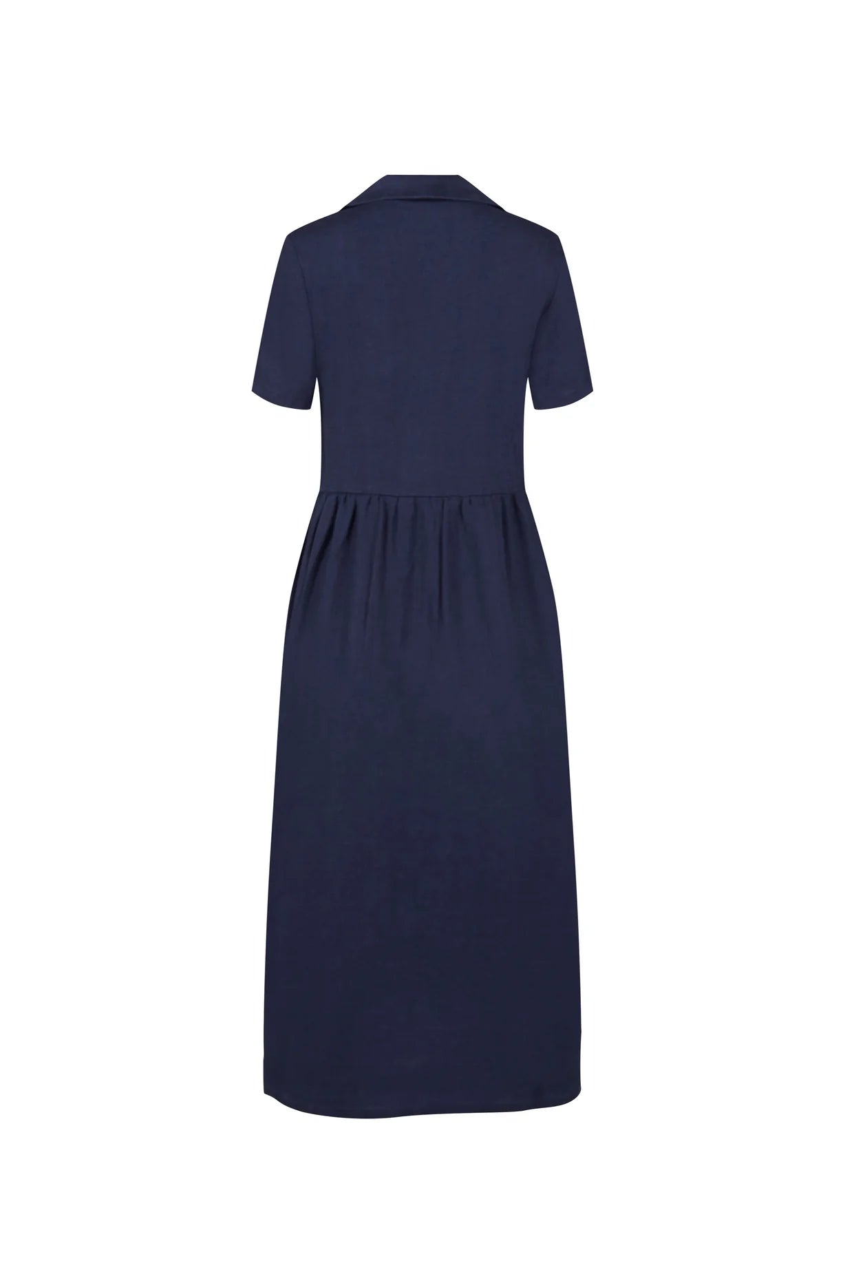 Hemp Clothing Day Dress - Navy