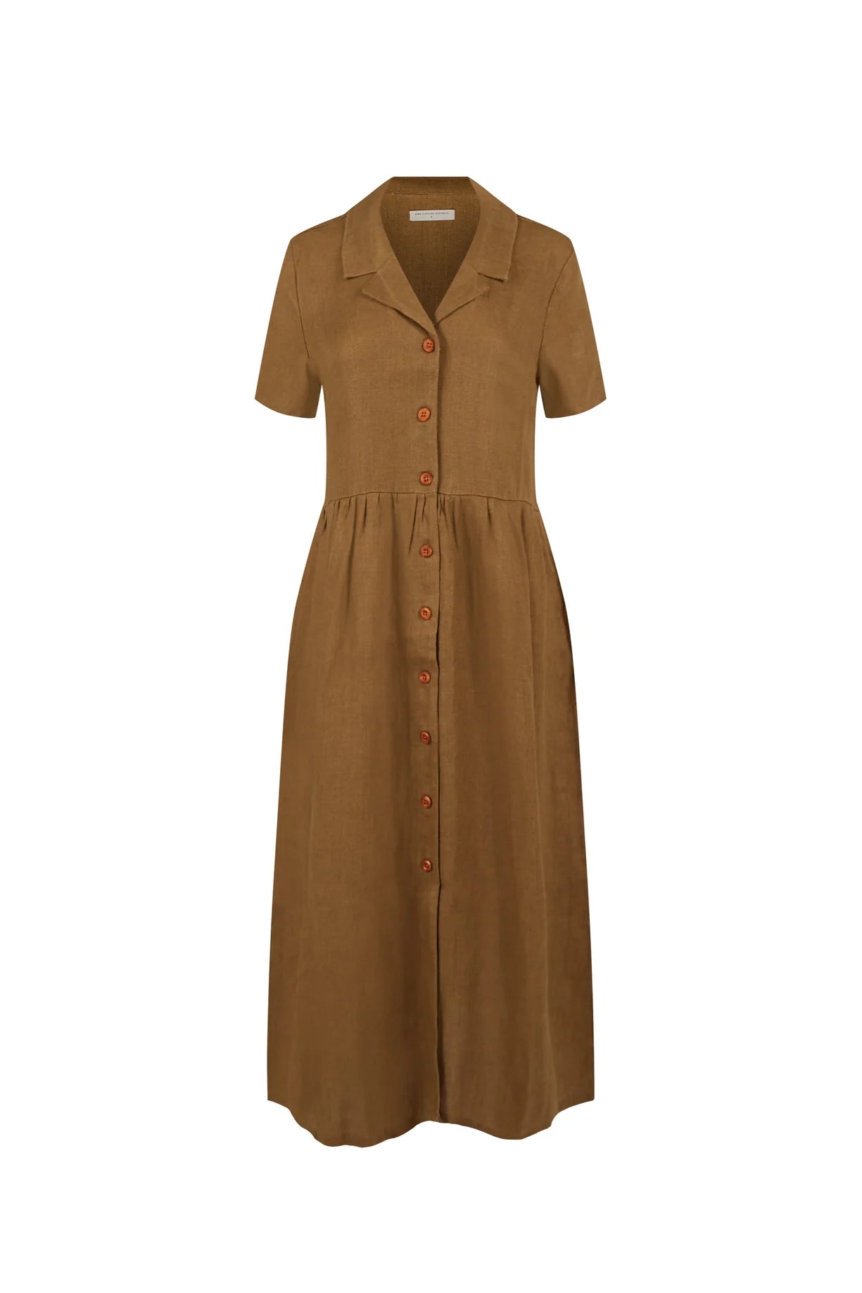 Hemp Clothing Australia Day Dress - Olive