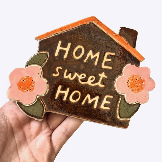 Togetherness Ceramic Wallhanging - Home Sweet Home