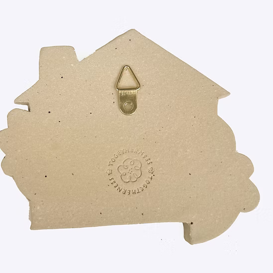 Togetherness Ceramic Wallhanging - Home Sweet Home