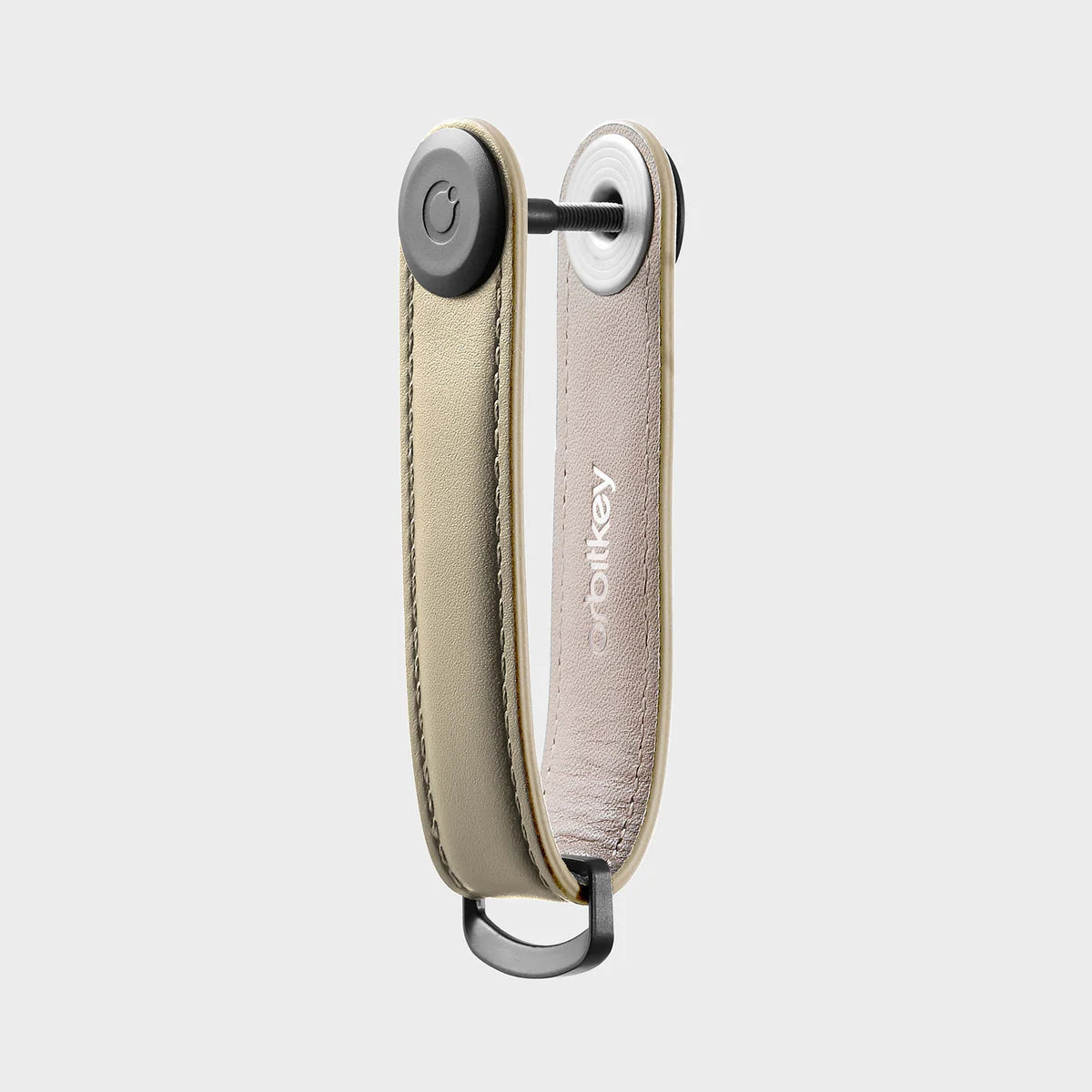 Orbitkey Leather Key Organiser - Sand