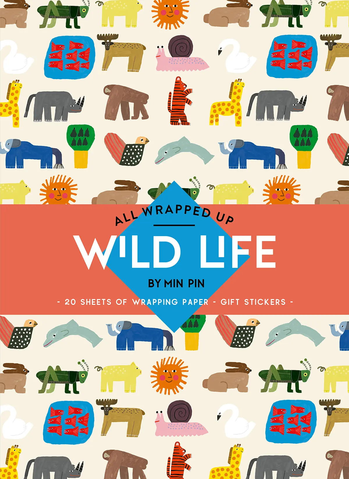 WildLife by Min Pin - A Wrapping Paper Book