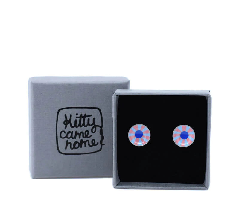 Kitty Came Home - Floral Medley Stud Earrings