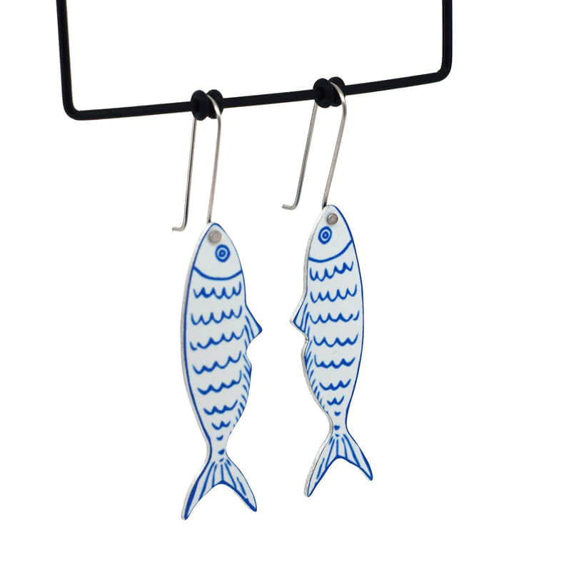 Kitty Came Home - Little Fish Hook Earring