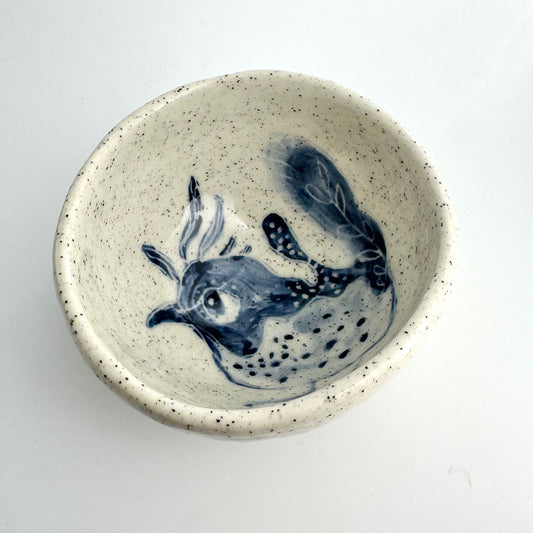 Isabel Lopes Small Bowl - Blue Bird