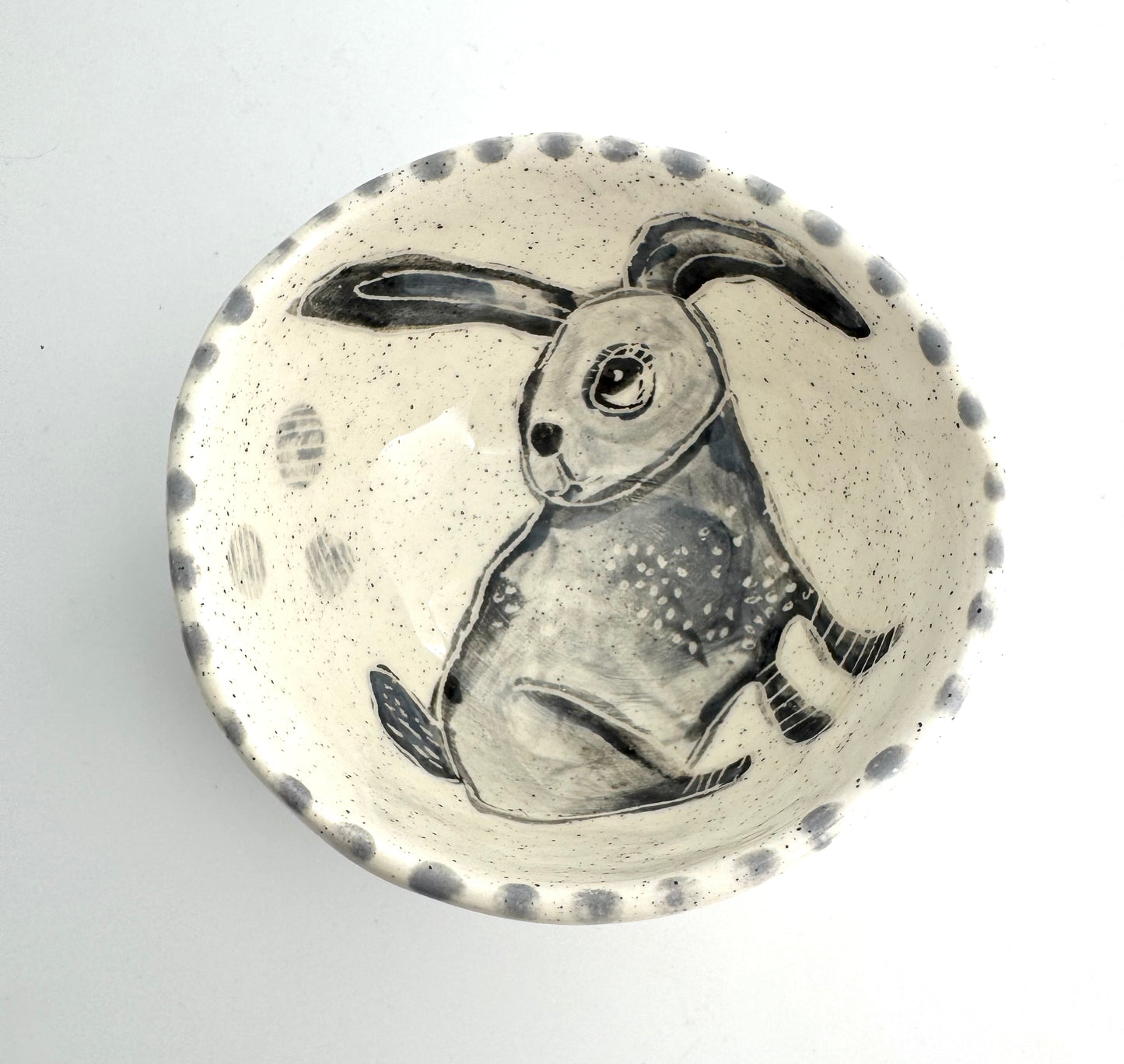 Isabel Lopes Small Bowl - Rabbit