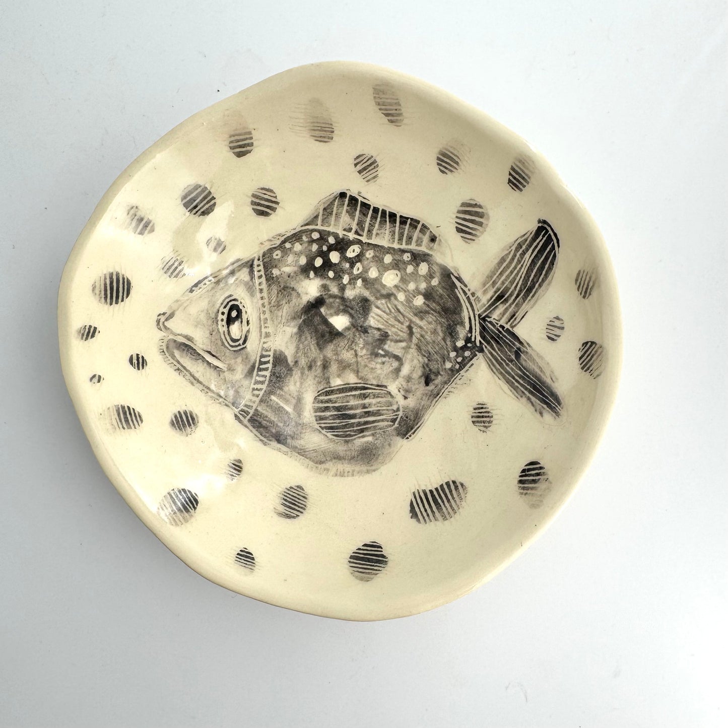 Isabel Lopes Small Plate - Fish