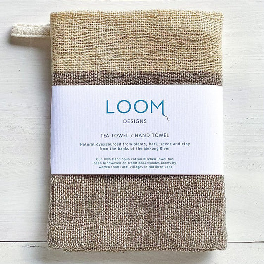 Loom Jackfruit, Mekong Clay & Natural Cotton Tea Towel