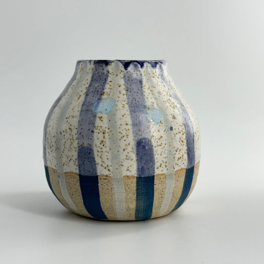 Fleurieu Ceramics Blue Bud Vase