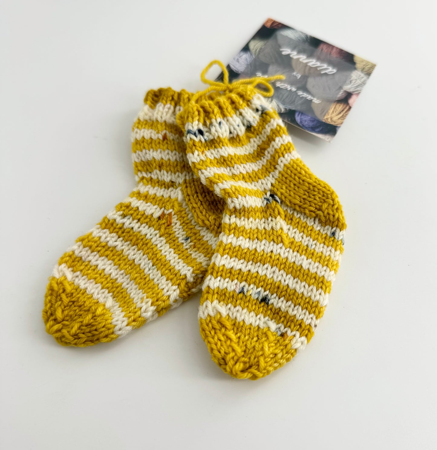 Pure Wool Baby Socks 0-3mths