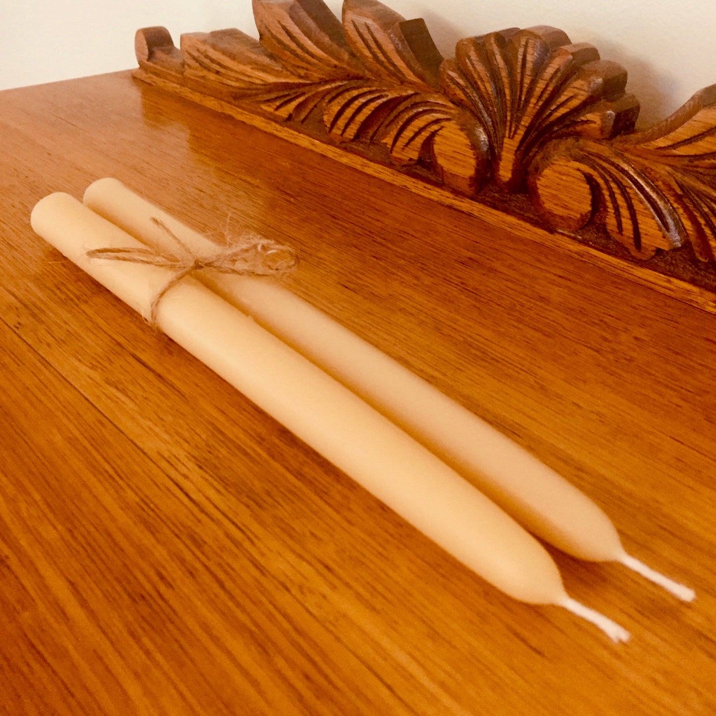 Cooran Beeswax 21mm Taper candle