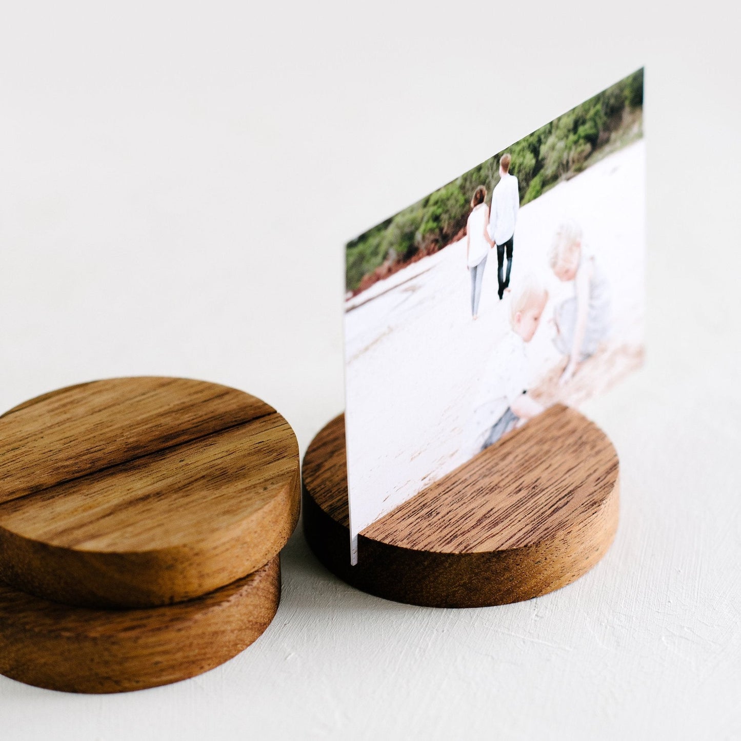 In the Daylight Large Circle Timber Photo Stand