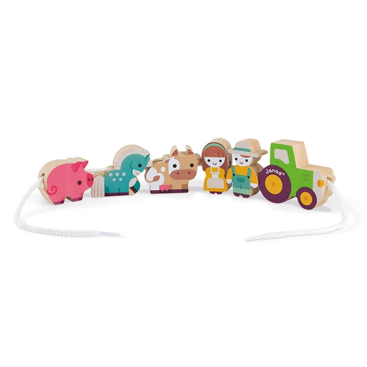 Janod Threading Farm Beads