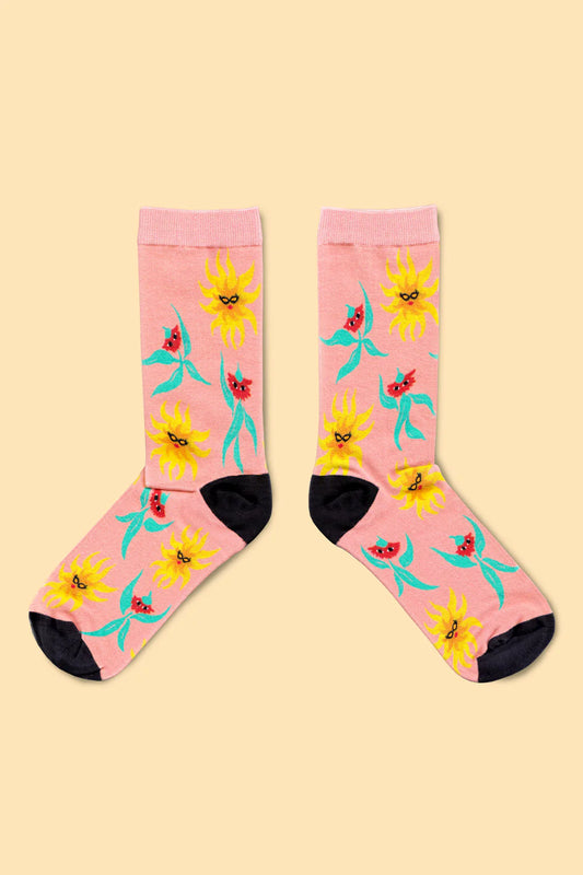 Julie White Bamboo Socks - Sundance