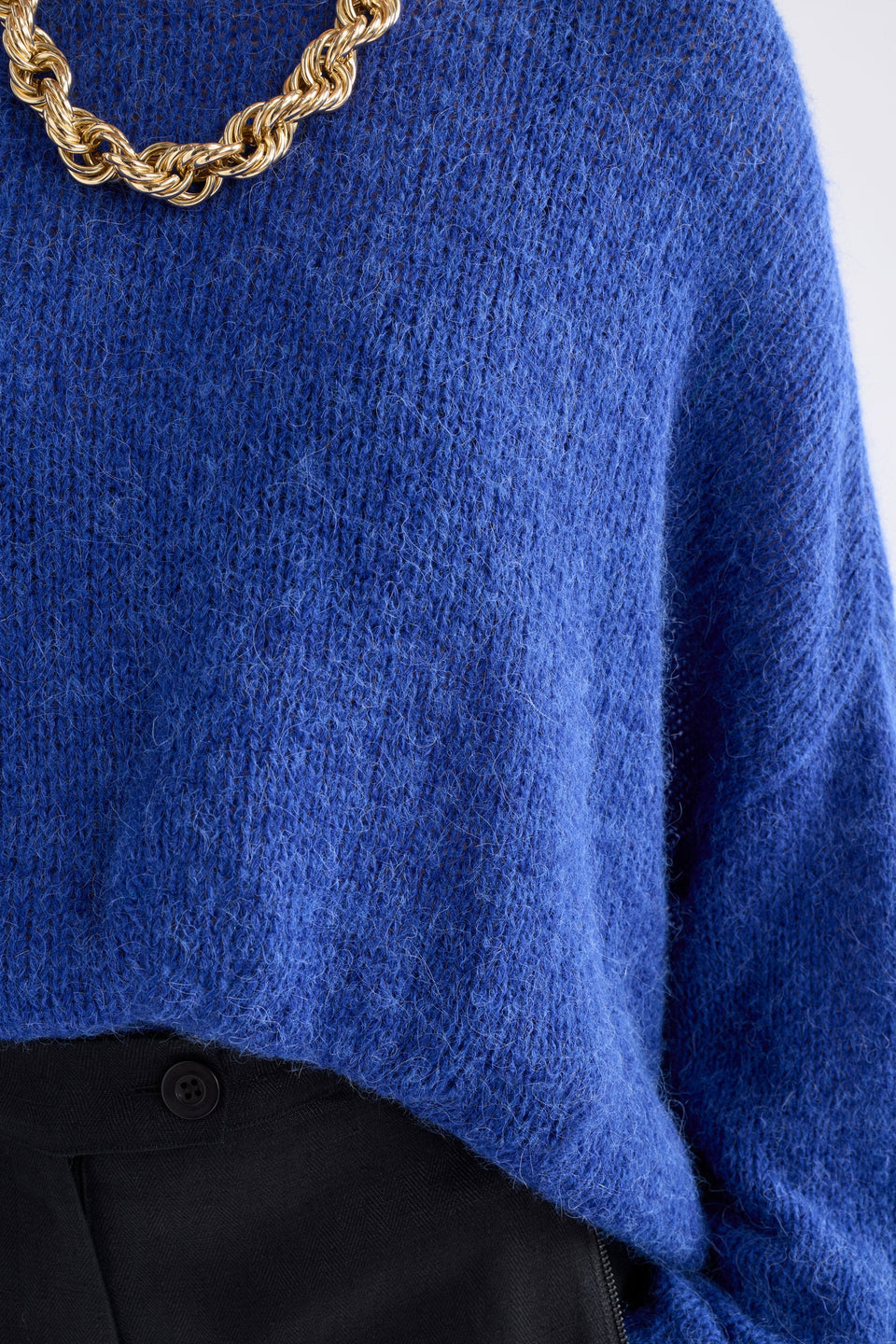 Elk Agna Luna Sweater - Deep Cobalt